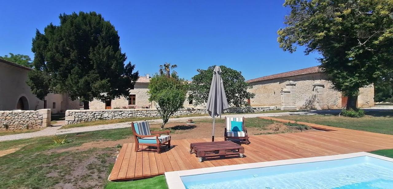 Domaine De Gaia, Piscine, Petanque, Ping Pong, Proche Saint-Emilion Bed & Breakfast Guillac  Екстериор снимка
